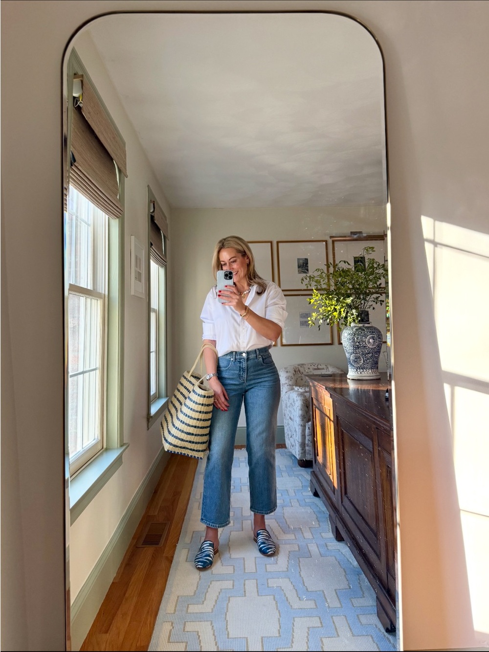 SPANX 90’s Straight leg Jeans PETITE